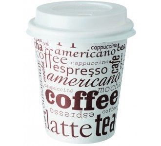 48 Gobelets Café Carton 120ml + 48 Couvercles + 50 Pallettes Bois - Jetables Écologiques