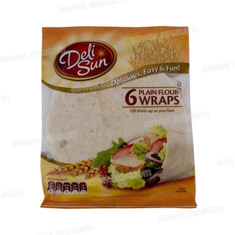 MINI TORTILLA DELI SUN FARINE DE BLE *10