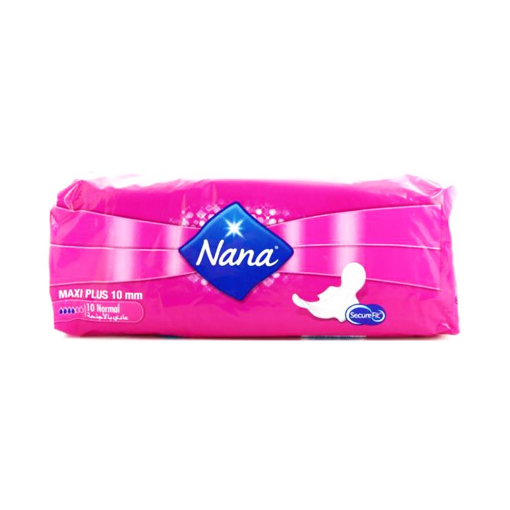 8 Serviettes Hygiéniques Maxi 7mm Extra Nuit Nana