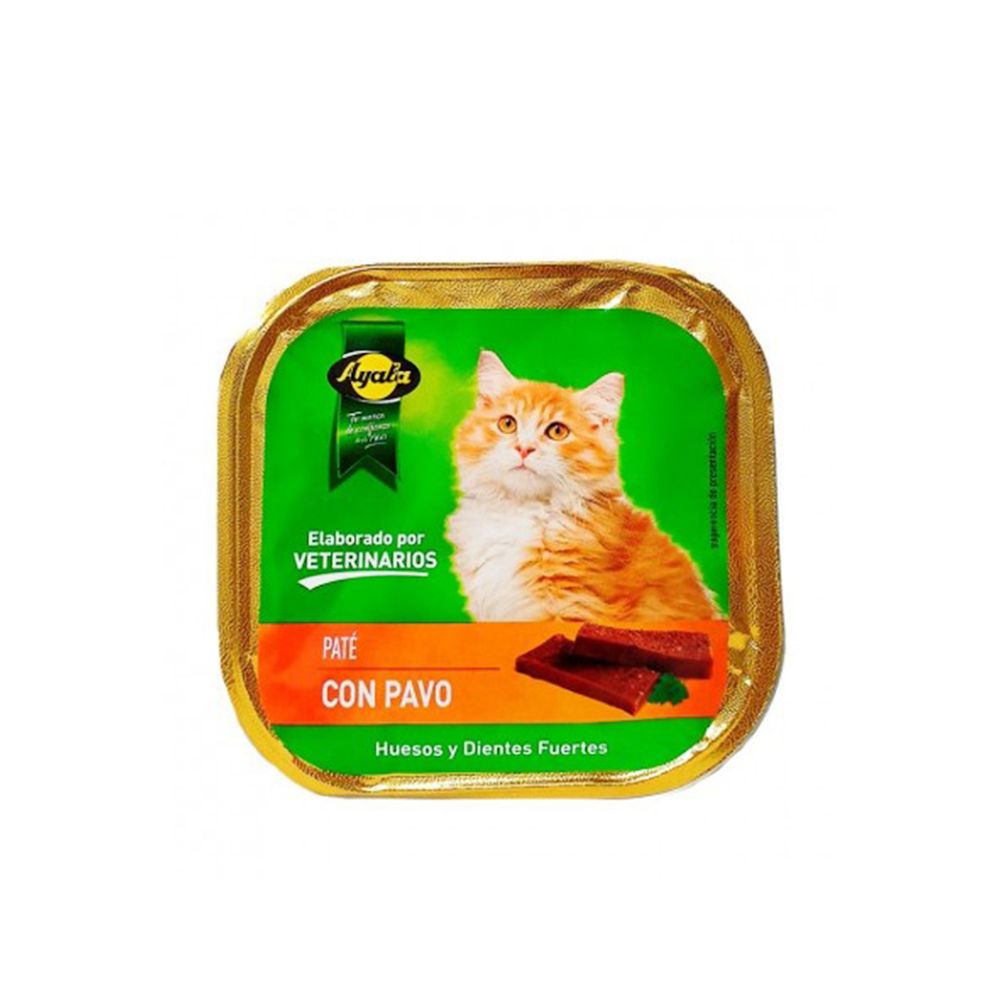 Pâté pour chats au saumon 300g - Ayala